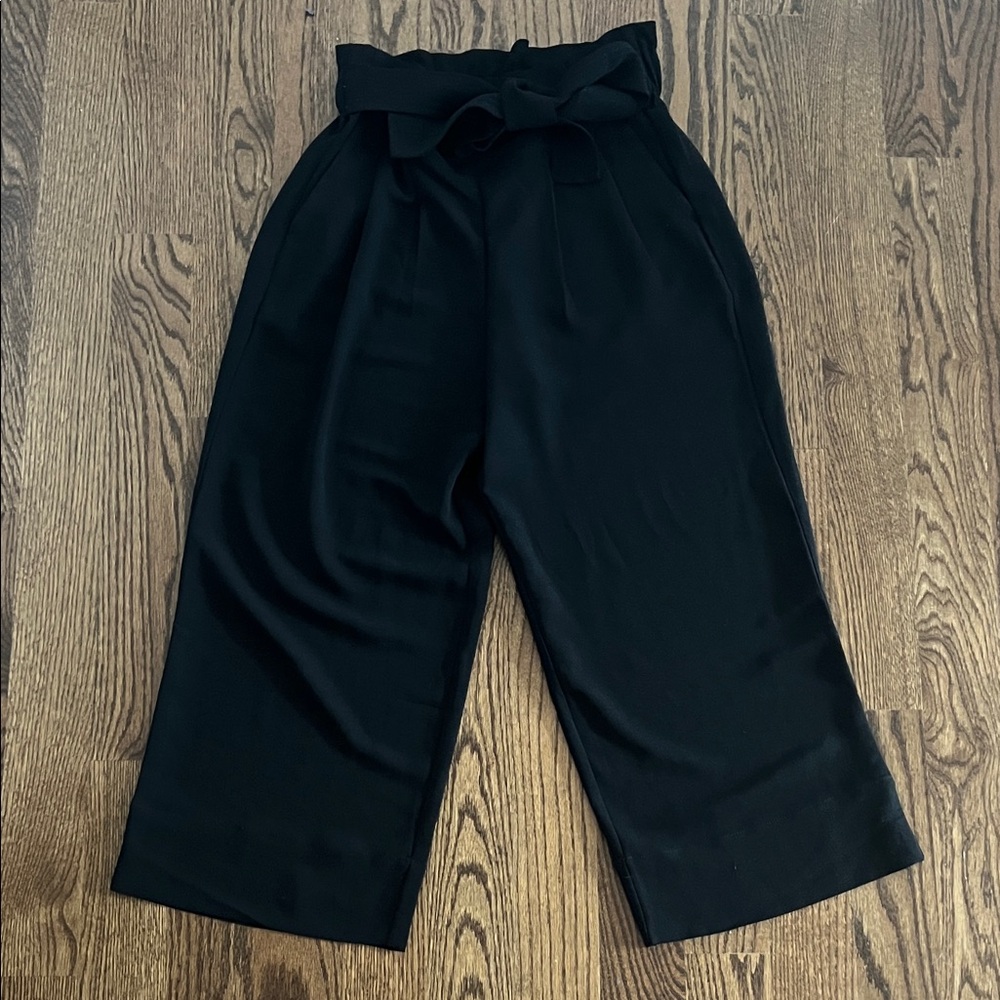 Madewell Black Wide Leg Women's Pants